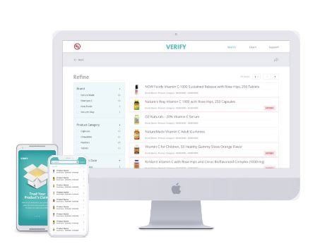 ULVerify website shown on multiple devices